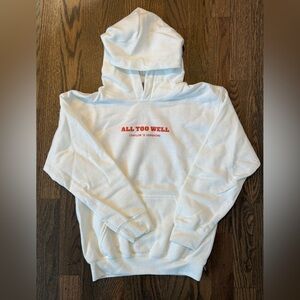 Taylor Swift All Too Well Lyrics Hoodie | Size Youth Small